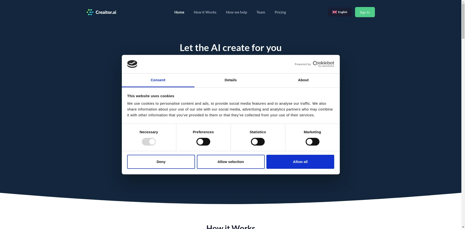 Creaitor AI Logo