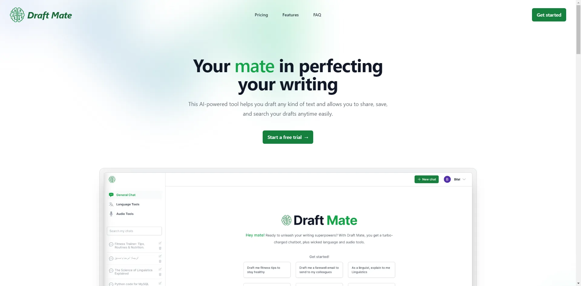 Draft Mate Logo