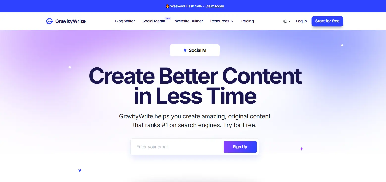 GravityWrite